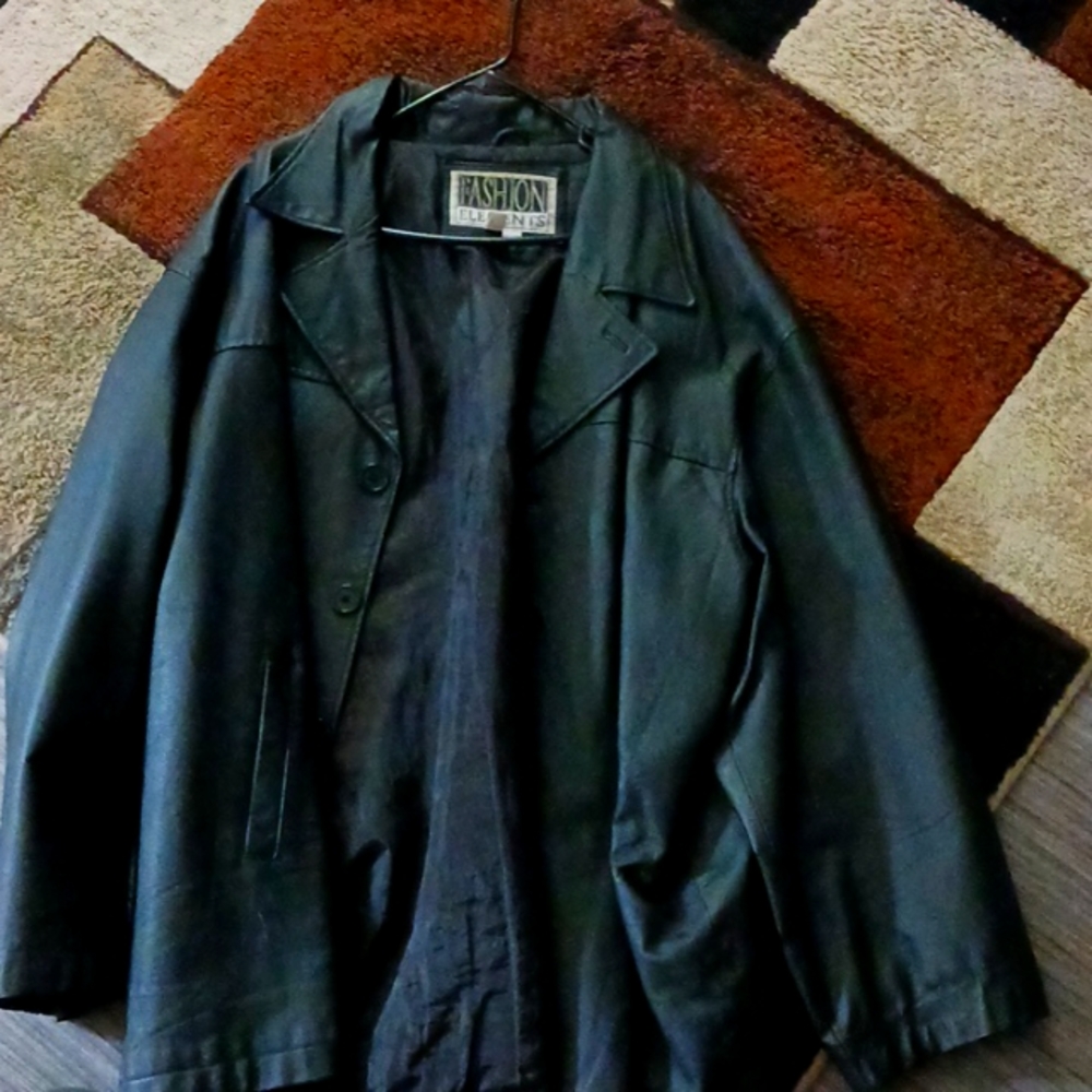 Leather jacket